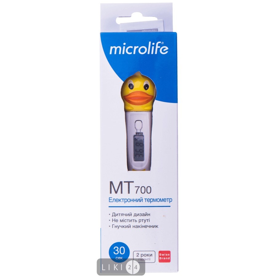 Термометр Microlife МТ 700 медицинский электронный : цены и характеристики
