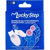 Протектор для большого пальца стопы Lucky Step LS22  размер 1, с перегородкой