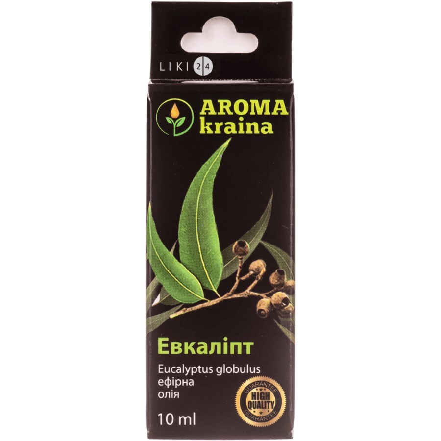 Эфирное масло Aroma kraina Эвкалипт 10 мл: цены и характеристики