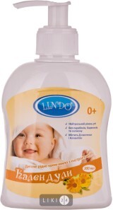 Жидкое крем-мыло Lindo c экстрактом календулы 300 мл