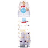 Пляшка для годування NUK First Choice New Classic Перший вибір пластикова латексна соска р.2 250 мл