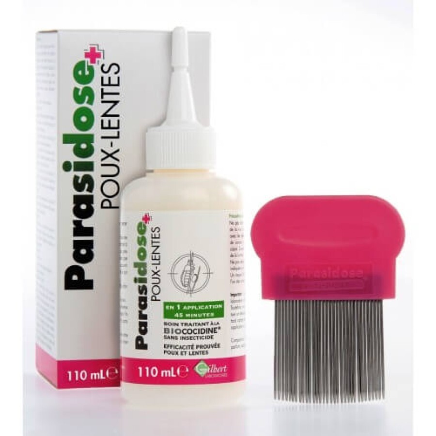 Засіб для волосся Parasidose Протипедикульозний, 110 мл: ціни та характеристики