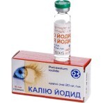 Калия йодид кап. глаз. 20 мг/мл фл. 5 мл, с крышкой-капельницей: цены и характеристики