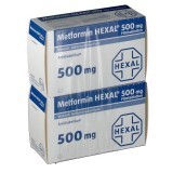 Метформін гексал табл. в/плівк. обол. 500 мг №120
