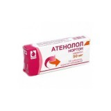 Атенолол-нортон табл. п/о 50 мг блистер №20