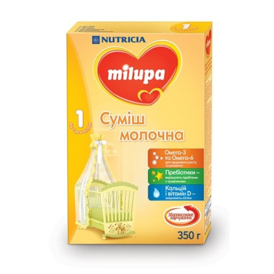Молочная смесь Milupa 1 350 г: цены и характеристики