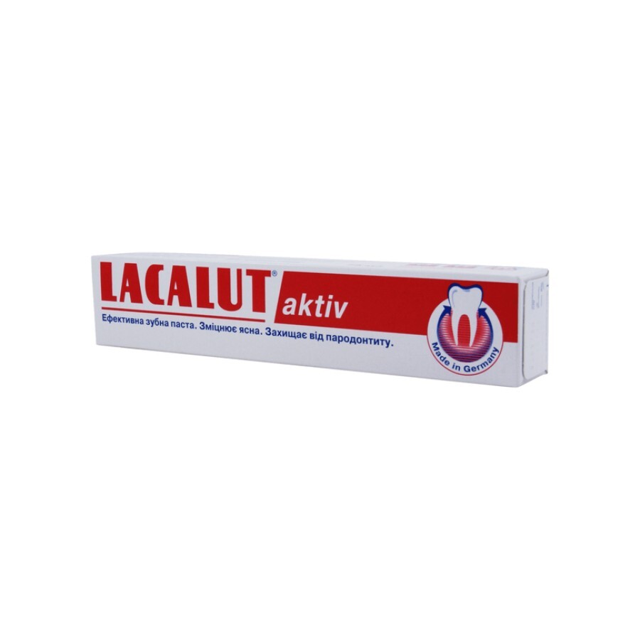 Зубна паста Lacalut Актив, 50 мл: ціни та характеристики