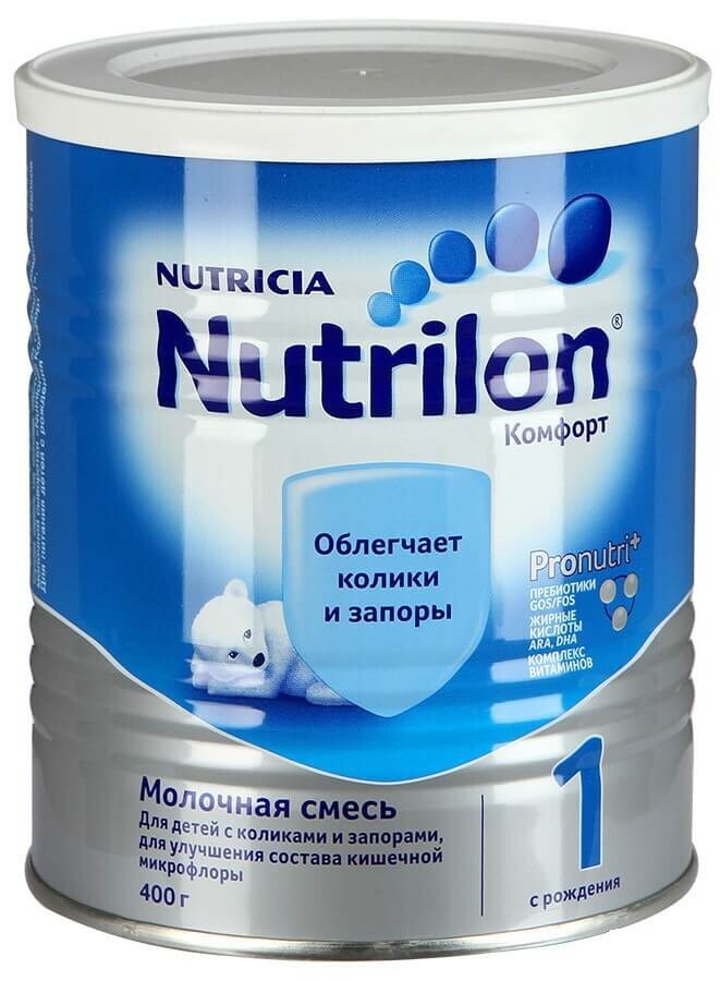 Молочная смесь Nutrilon Комфорт 1 400 г: цены и характеристики