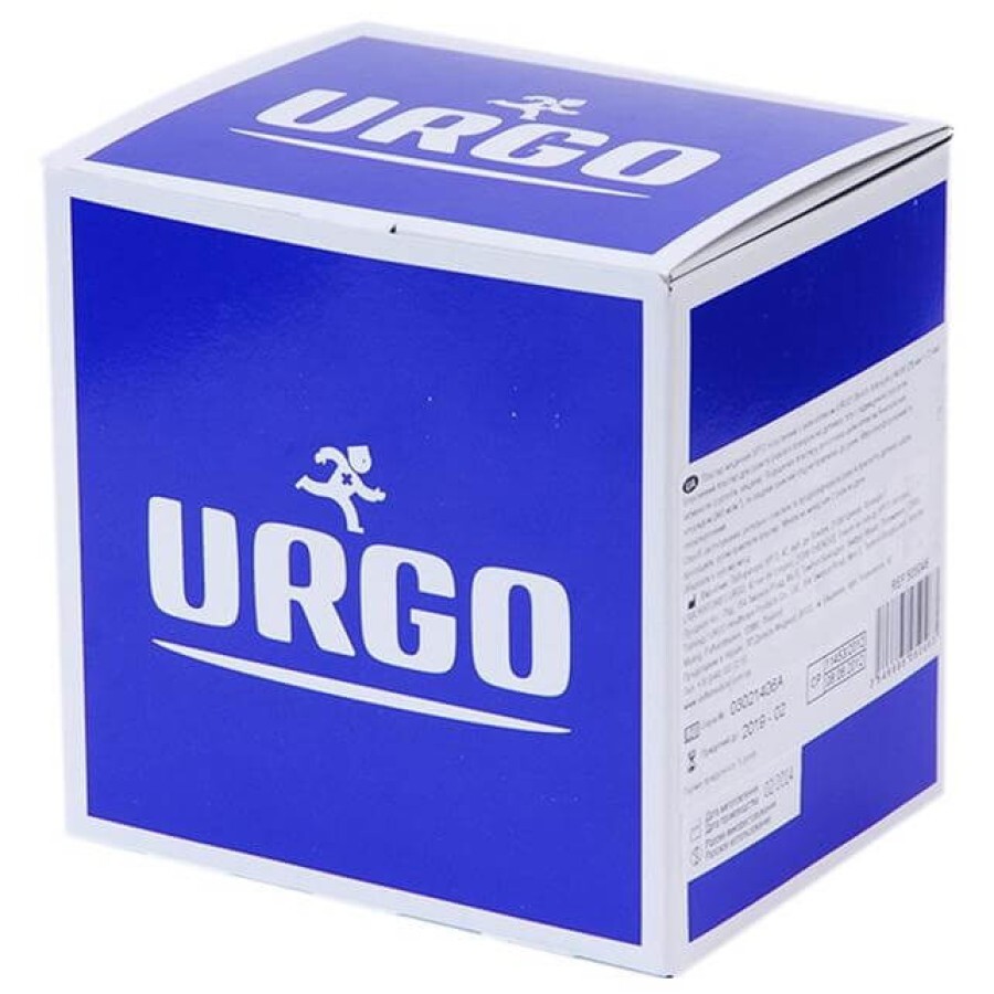 Пластырь медицинский Urgo водонепроницаемый с антисептиком 19 мм х 72 мм №300: цены и характеристики