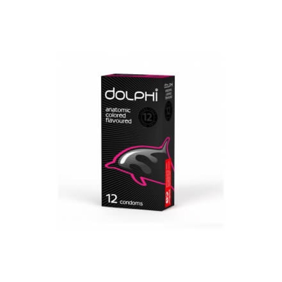 Презервативы Dolphi Anatomic разноцветные,  12 шт: цены и характеристики