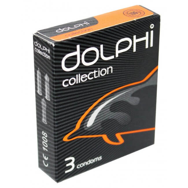 

Презервативи Dolphi Collection 3 шт, колекція