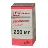 5-фторурацил "эбеве" конц. д/п инф. р-ра 250 мг фл. 5 мл