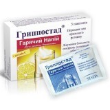Гриппостад горячий напиток пор. д/оральн. р-ра 120 мг/г пакетик 5 г №10