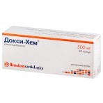Докси-хем капс. 500 мг №30: ціни та характеристики