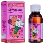 Кетотифен сироп 1 мг/5 мл банка полімер. 100 мл, з доз. ложкою: ціни та характеристики