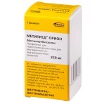 Метипред порошок лиофил. д/ин. 250 мг фл.