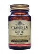 Витамин D3 Solgar капсулы, 600 МЕ №60