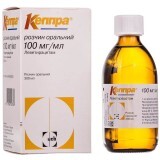 Кеппра р-р оральный 100 мг/мл фл. 300 мл, с мерным шприцем