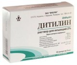 Дитилин-биолек р-р д/ин. 20 мг/мл амп. 5 мл №10