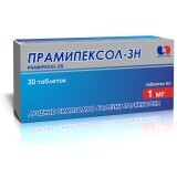 Праміпексол-зн табл. 1 мг блістер №30