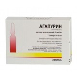 Агапурин р-н д/ін. 100 мг/5 мл амп. 5 мл №5