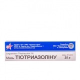 Мазь тиотриазолина мазь 20 мг/г туба 25 г