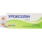 Уроксолин табл. п/о 50 мг блистер №10: цены и характеристики