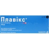 Плавікс табл. в/о 75 мг №28