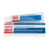 Фиксирующий крем Lacalut Dent для зубных протезов 40 мл
