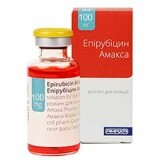 Епірубіцин амакса р-н д/ін. 2 мг/мл фл. 100 мл