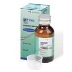 Цетрин сироп 5 мг/5 мл фл. 60 мл: ціни та характеристики