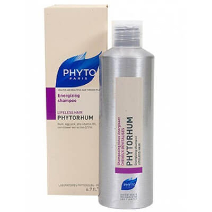 Шампунь Phyto Phytorhum Укрепляющий для волос потерявших жизненную силу, 200 мл: цены и характеристики