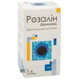 Розалін крап. очні, р-н 20 мг/мл фл. 5 мл
