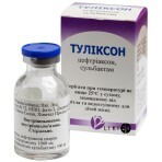 Туліксон пор. д/п ін. р-ну 1 г + 500 мг фл.: ціни та характеристики
