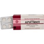 Аритміл табл. 200 мг блістер, пачка №50: ціни та характеристики