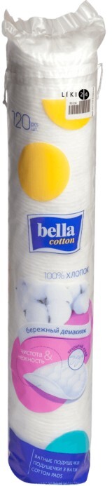 Ватные подушечки Bella Cotton Water Jet 120 шт