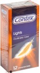 Презервативы Contex Lights №12 Ультратонкие латексные со смазкой, 12 шт