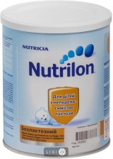 Сухая молочная смесь Nutrilon Безлактозный для питания детей с рождения, 400 г