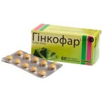 Гинкофар табл. п/о 40 мг блистер №60: цены и характеристики