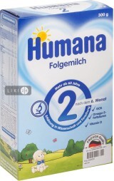 Молочная сухая смесь Humana 2 300 г