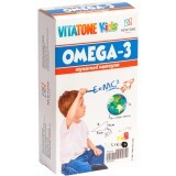 Капсули жувальні Vitatone Kids Omega-3 вітамінами Д3 і С, № 30