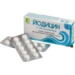 Йодицин 0,1 мг таблетки, №30: ціни та характеристики