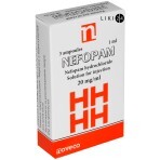Нефопам р-р д/ин. 20 мг/мл амп. 1 мл №3: цены и характеристики