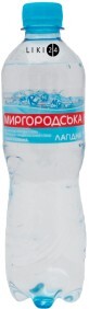 Вода минеральная Миргородская Нежная природная столовая слабогазированная 0.5 л