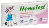Тест-смужка HomeTest HCG110 для визначення вагітності