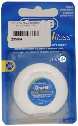 Зубна нитка Oral-B Essential Floss м&#39;ятна, 50 м