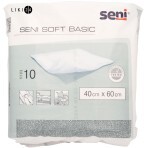 Одноразові пелюшки Seni Soft Basic 40х60 см 10 шт: ціни та характеристики
