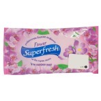 Влажные салфетки Super Fresh Flower 15 шт: цены и характеристики
