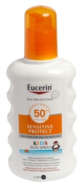 Детский солнцезащитный спрей Eucerin SPF 50 200 мл