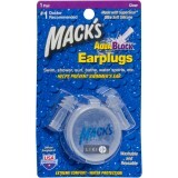 Беруши Mack's Soft Flanged Ear AquaBlock из силикона 1 пара, прозрачные